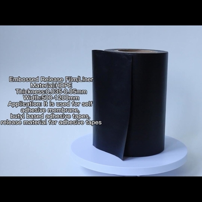 HDPE Embossed Thermal Release Film PE Pet Laminated Film Bitumen Membranes