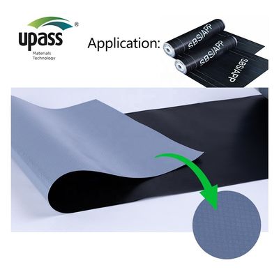 3 Inch Inner Core Size Waterproof Membrane Lay Slab Cutting Service For HDPE Cross Laminated Fleece Back PVC Roof Sheet