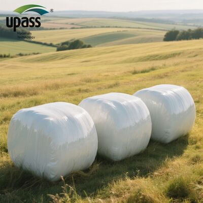 6 Mil LLDPE Agricultural Silage Film for Bunker Cover Greenhouse Use Moisture / Water Proof 5-Layer Blow Molding Custom Cutting