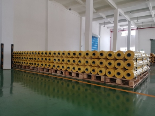 Dimensional 70um Yellow HDPE Wrap Film For Cotton Picker CP770