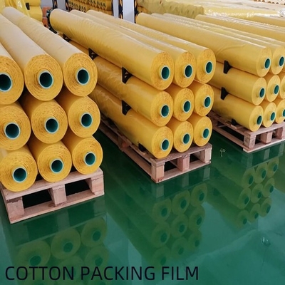 Steady Adhesion 0.075 - 0.08mm Cotton Wrapping Film With Low Chemical Resistance