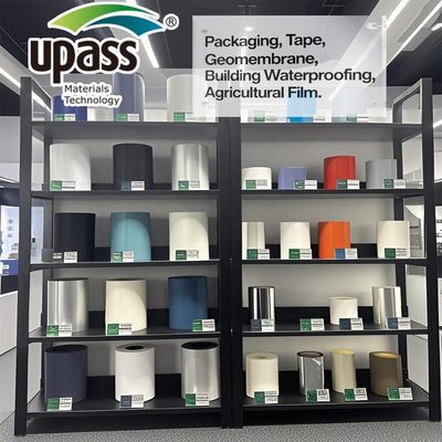 3 Inch Inner Core Size Waterproof Membrane Lay Slab Cutting Service For HDPE Cross Laminated Fleece Back PVC Roof Sheet