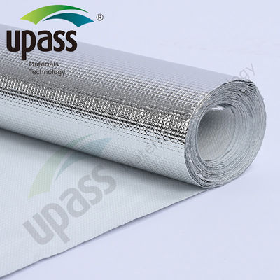 PP Coating Composited Aluminum Foil Woven Cloth Insulation Material Roll Custom Flame Retardant Heat Insulation