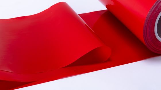 Transparent Red PE Release Film for Adhesive Tape and Surface Protective Film