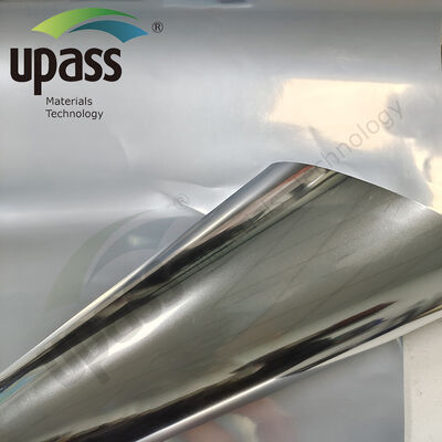 Machine Grade Laminated Material Extra Thick 150 Micron PE Plastic Film Metalized Polyester VMPET Aluminum Moisture Proof