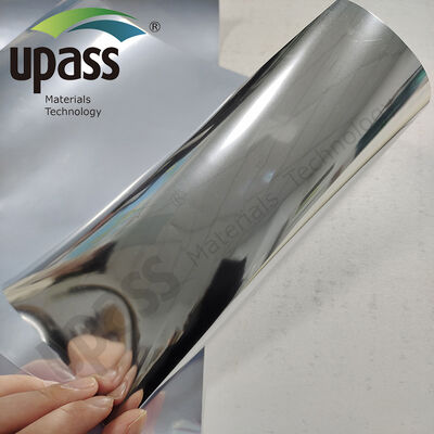 Insulation Material Customized Width Soft Moisture Proof Composited VMPET Metallized PET PE Laminate Film Heat Sealed Roll Packaging