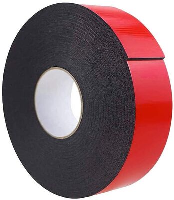 Red Color DS Double Side Silicone Coated HDPE Release Film with UV Curing for Foam Tapes