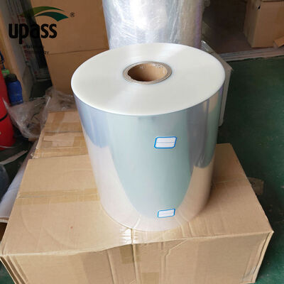 Factory Direct Food Grade BOPP Shrink Film Roll Glossy Surface Water Soluble for Cigarette Packaging