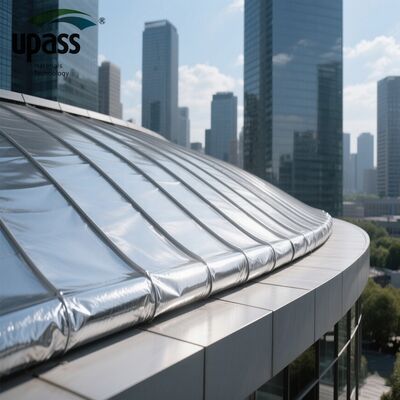 High Quality Weather-Resistant Aluminum Foil Film Self-Adhesive Waterproofing Membrane Backing Roof Repair Plastic Cutting