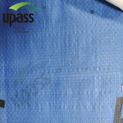 Customizable On-Sale Woven Fabric Thermal Insulation Waterproof Material Aluminum Foil Surface Composited Coated PP Woven Fabric