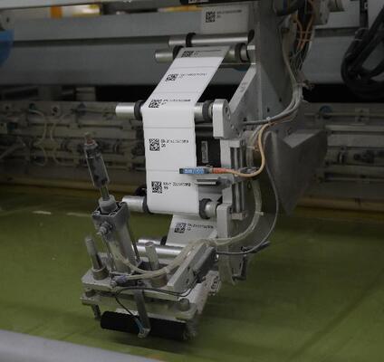 Cotton Packaging Film Bale Wrap PE Yellow Blow Molding High-Visibility Tear-Proof Seal 2330*75mic/roll Upasschina