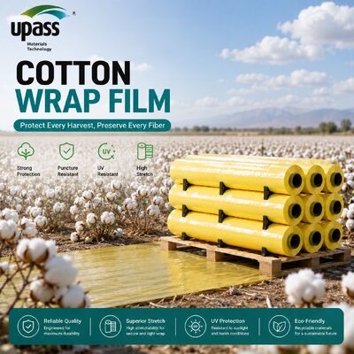 Weatherproof Cotton Module Wrap for Long-Term Field Storage