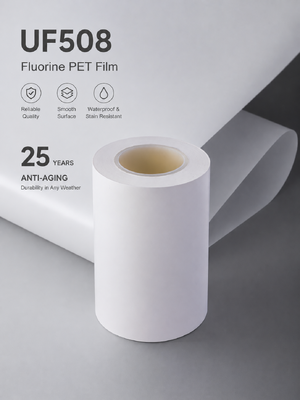 UF508 Anti-aging Fluorine PET Film Weather Resistant Film for Waterproof Membrane