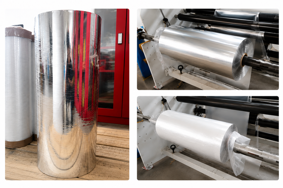 150μm VMPET Aluminum PET laminated film for Shipping Container Insulation and Moisture Barrier Protection