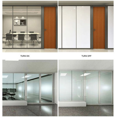 Glass Application Self Adhesive PDLC Smart Film White Color