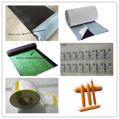 White Color Uv Resistant HDPE Cross Laminating Film Printable