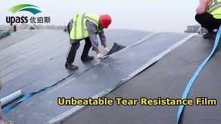High Strength HDPE Anti-slip Cross Laminated Film for Roof Underlayment/waterproof Membrane